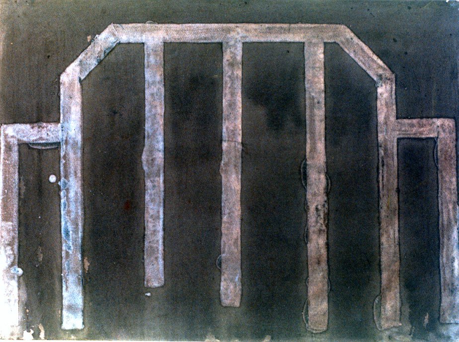 56 X 76 UNTITLED tec mixta paper